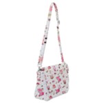 Pink Woodland Animals, Koteto Shoulder Bag with Back Zipper