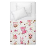 Pink Woodland Animals, Koteto Duvet Cover (Single Size)