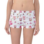 Pink Woodland Animals, Koteto Reversible Boyleg Bikini Bottoms