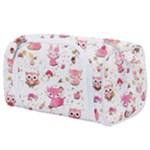 Pink Woodland Animals, Koteto Toiletries Pouch