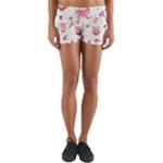 Pink Woodland Animals, Koteto Yoga Shorts