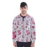 Pink Woodland Animals, Koteto Men s Windbreaker