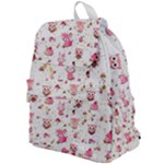 Pink Woodland Animals, Koteto Top Flap Backpack