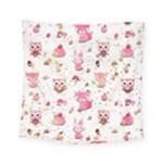 Pink Woodland Animals, Koteto Square Tapestry (Small)