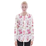 Pink Woodland Animals, Koteto Womens Long Sleeve Shirt