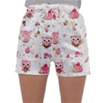 Pink Woodland Animals, Koteto Sleepwear Shorts