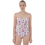 Pink Woodland Animals, Koteto Sweetheart Tankini Set