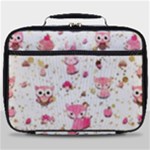 Pink Woodland Animals, Koteto Full Print Lunch Bag