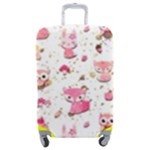 Pink Woodland Animals, Koteto Luggage Cover (Medium)