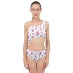 Pink Woodland Animals, Koteto Spliced Up Two Piece Swimsuit