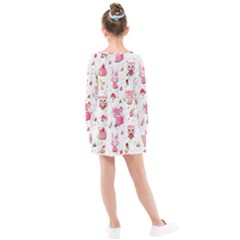 Kids  Long Sleeve Dress 