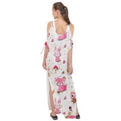 Maxi Chiffon Cover Up Dress 