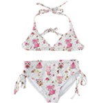 Pink Woodland Animals, Koteto Kids  Classic Bikini Set