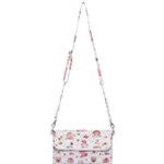 Pink Woodland Animals, Koteto Mini Crossbody Handbag