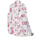 Pink Woodland Animals, Koteto Double Compartment Backpack