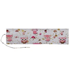 Pink Woodland Animals, Koteto Roll Up Canvas Pencil Holder (L) from ArtsNow.com