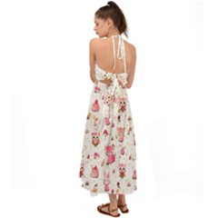 Halter Tie Back Dress  