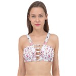 Pink Woodland Animals, Koteto Cage Up Bikini Top