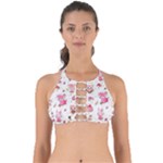 Pink Woodland Animals, Koteto Perfectly Cut Out Bikini Top