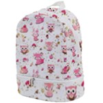 Pink Woodland Animals, Koteto Zip Bottom Backpack