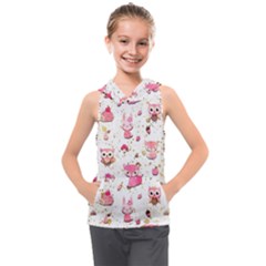 Kids  Sleeveless Hoodie 