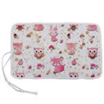 Pink Woodland Animals, Koteto Pen Storage Case (S)