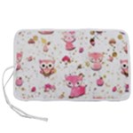 Pink Woodland Animals, Koteto Pen Storage Case (M)