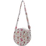 Pink Woodland Animals, Koteto Crossbody Circle Bag