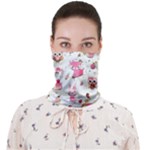 Pink Woodland Animals, Koteto Face Covering Bandana (Adult)