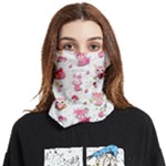 Pink Woodland Animals, Koteto Face Covering Bandana (Two Sides)