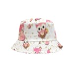 Pink Woodland Animals, Koteto Inside Out Bucket Hat (Kids)