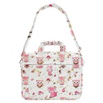 Pink Woodland Animals, Koteto MacBook Pro 13  Shoulder Laptop Bag 