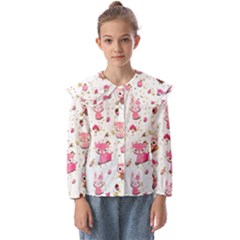 Kids  Peter Pan Collar Blouse 