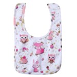 Pink Woodland Animals, Koteto Baby Bib