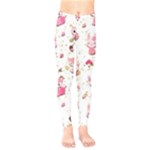 Pink Woodland Animals, Koteto Kids  Classic Winter Leggings