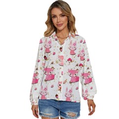 Women s Long Sleeve Button Up Shirt 