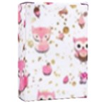 Pink Woodland Animals, Koteto Playing Cards Single Design (Rectangle) with Custom Box