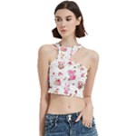 Pink Woodland Animals, Koteto Cut Out Top