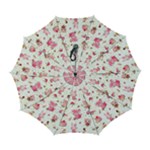 Pink Woodland Animals, Koteto Automatic Folding Umbrella with Case (Large)