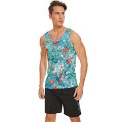 Men s Wide Collar Tank Top 