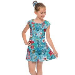 Kids  Cap Sleeve Dress 