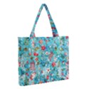 Zipper Medium Tote Bag Front