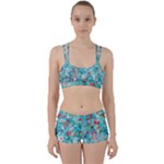 Snowy Winter Foliage, Adoxali, Christmas, Berry, Blue Perfect Fit Gym Set