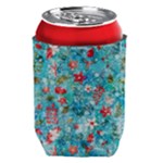 Snowy Winter Foliage, Adoxali, Christmas, Berry, Blue Can Holder