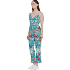 V-Neck Camisole Jumpsuit 