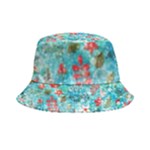 Snowy Winter Foliage, Adoxali, Christmas, Berry, Blue Inside Out Bucket Hat