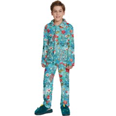 Kids  Long Sleeve Velvet Pajamas Set 