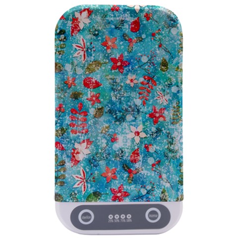 Snowy Winter Foliage, Adoxali, Christmas, Berry, Blue Sterilizers from ArtsNow.com