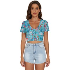 V-Neck Crop Top 