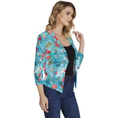 Women s Casual 3/4 Sleeve Spring Jacket 